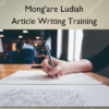 Article Writing Training