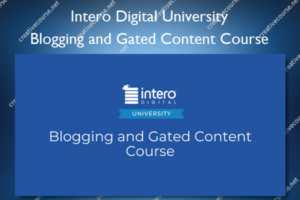 Blogging and Gated Content Course