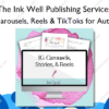 IG Carousels, Reels & TikToks for Authors