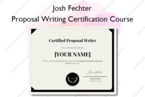 Proposal Writing Certification Course