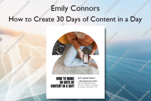 How to Create 30 Days of Content in a Day