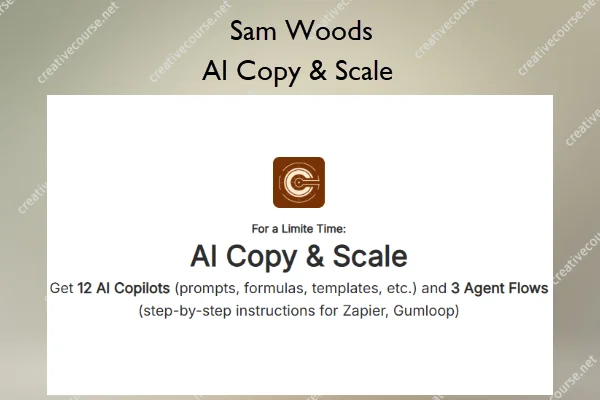 AI Copy & Scale – Sam Woods