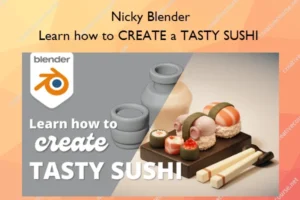 Learn how to CREATE a TASTY SUSHI – Nicky Blender