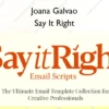 Say It Right – Joana Galvao