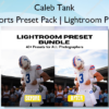 All Sports Preset Pack | Lightroom Presets – Caleb Tank