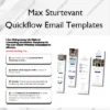 Quickflow Email Templates – Max Sturtevant